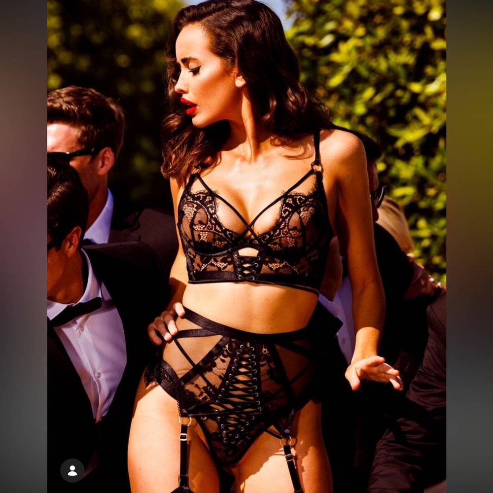 Honey Birdette garter